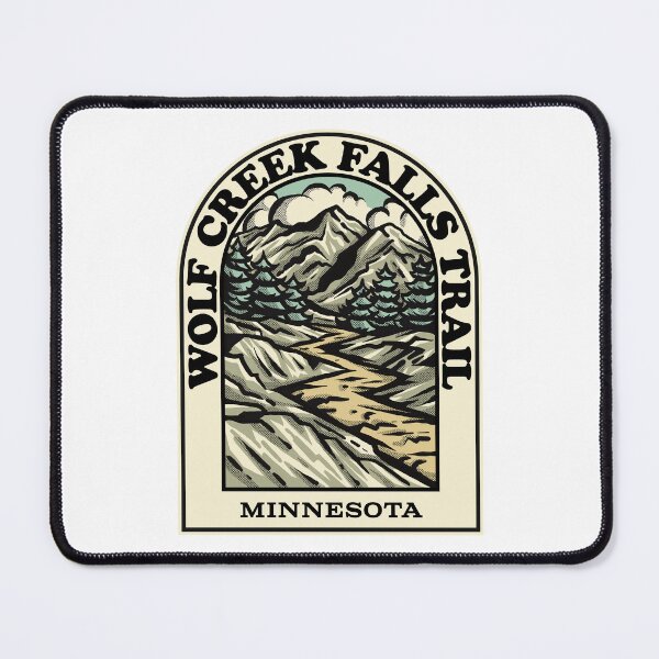 Item preview, Wolf Creek Falls Trail Minnesota hiking backpacking trail designed and sold by HalpinDesign.