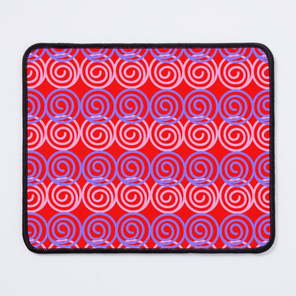 Item preview, In Your Face Red Swirling Spirals designed and sold by ckylin.