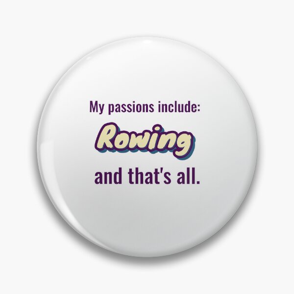 Item preview, Rowing is my passion designed and sold by cooldesignsalot.