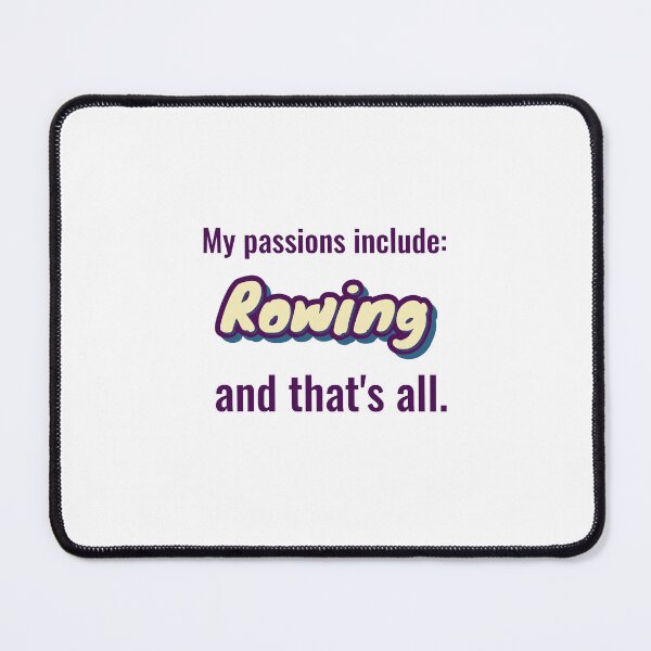 Item preview, Rowing is my passion designed and sold by cooldesignsalot.