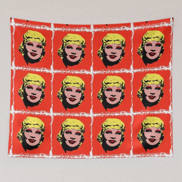 Item preview, Colorful Mae West Pop Art Style designed and sold by designandclouds.