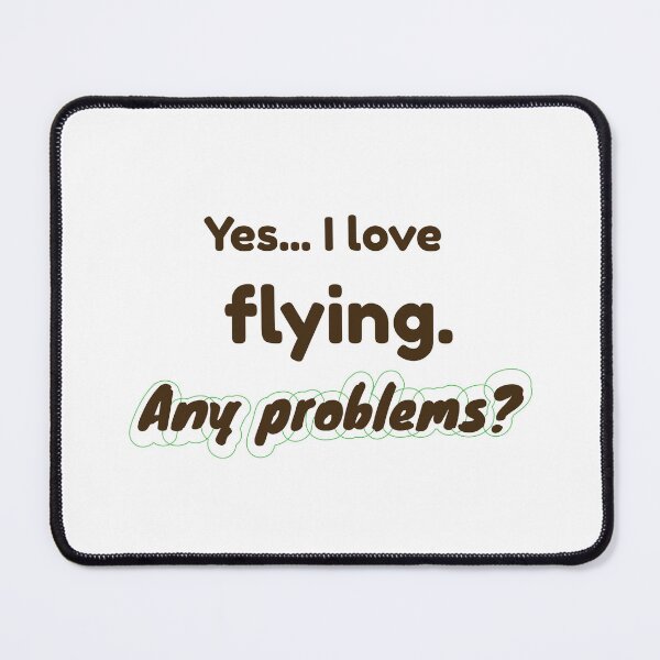 Item preview, I love Flying designed and sold by cooldesignsalot.