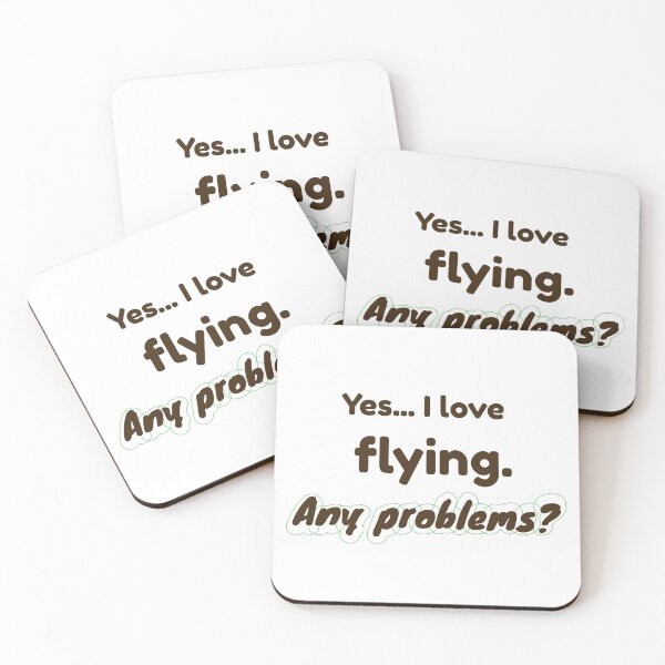 Item preview, I love Flying designed and sold by cooldesignsalot.