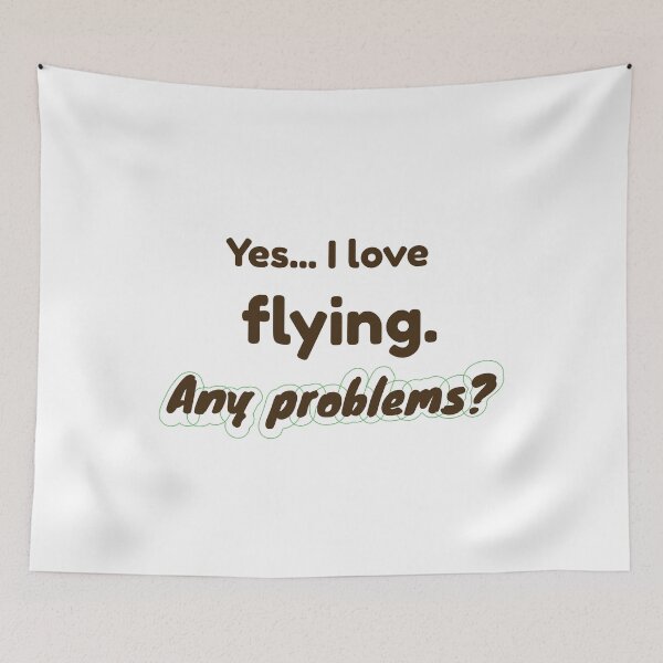 Item preview, I love Flying designed and sold by cooldesignsalot.