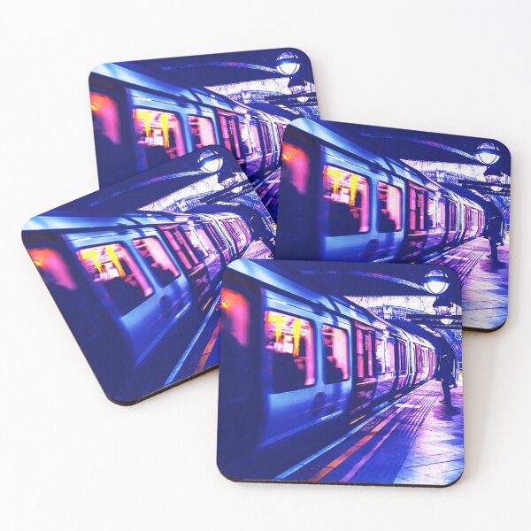 Item preview, japanese train cyberpunk station designed and sold by vanyadesign.