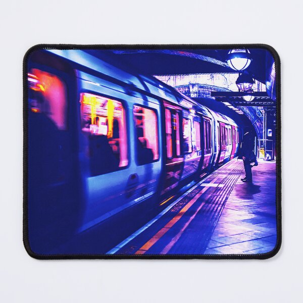 Item preview, japanese train cyberpunk station designed and sold by vanyadesign.