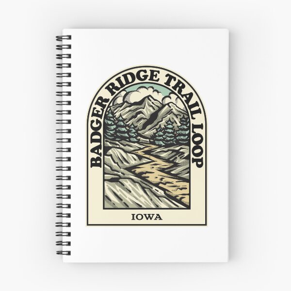 Item preview, Badger Ridge Trail Loop Iowa hiking backpacking trail designed and sold by HalpinDesign.