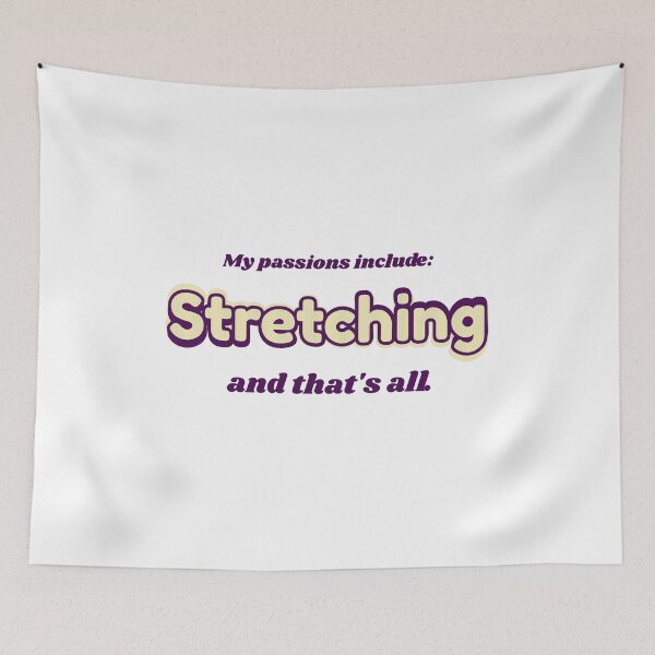Item preview, Stretching is my passion designed and sold by cooldesignsalot.