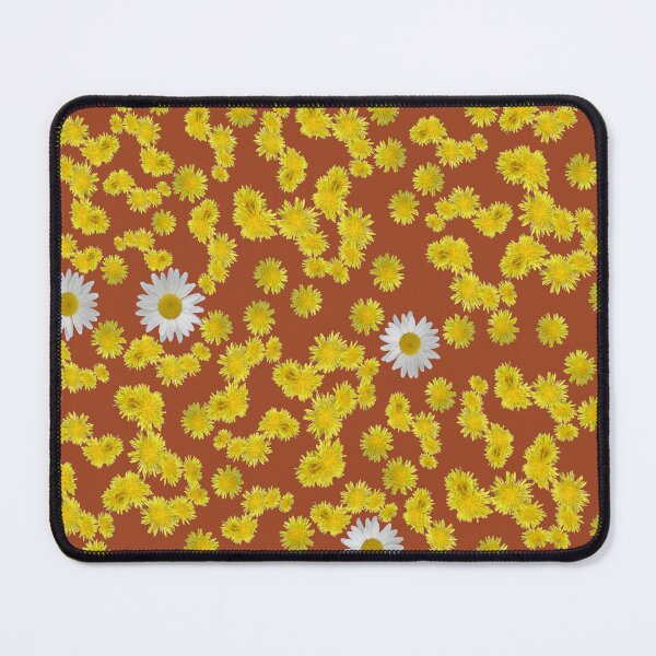 Item preview, paquerettes et fleurs de pissenlits sur fond potters clay designed and sold by AHELENE.