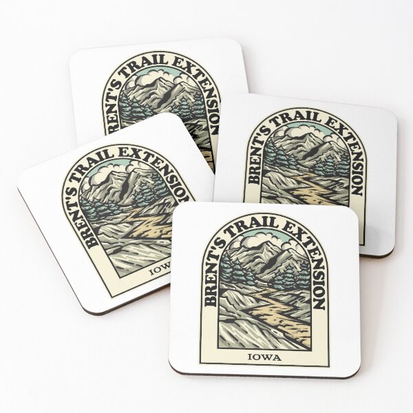 Item preview, Brents Trail Extension Iowa hiking backpacking trail designed and sold by HalpinDesign.