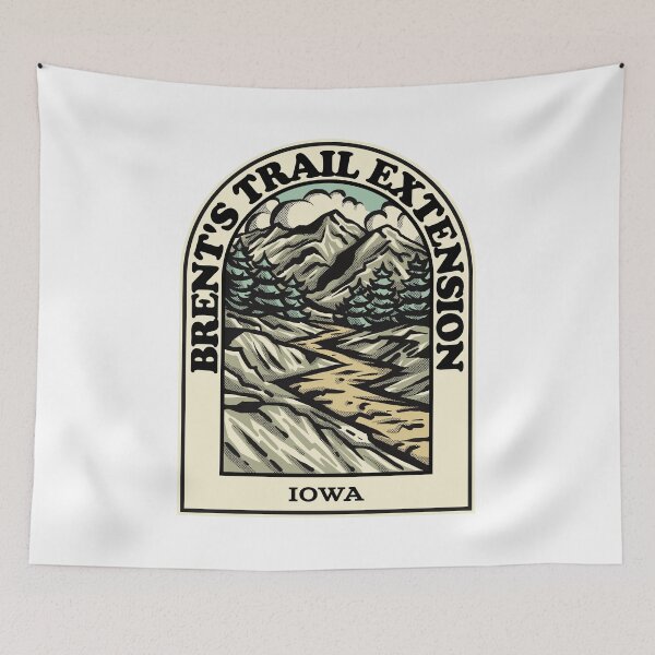 Item preview, Brents Trail Extension Iowa hiking backpacking trail designed and sold by HalpinDesign.