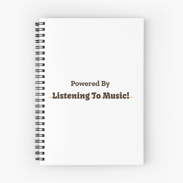 Item preview, Powered By Listening To Music designed and sold by cooldesignsalot.