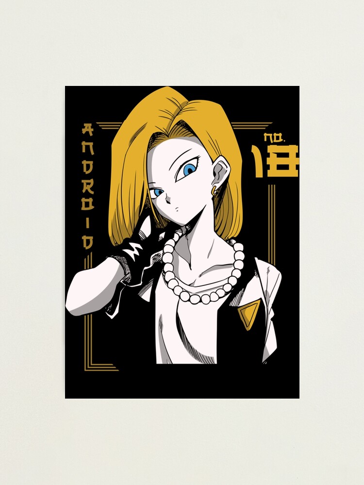 Download Dragon Ball Z, Android 18, Animal. Royalty-Free Vector