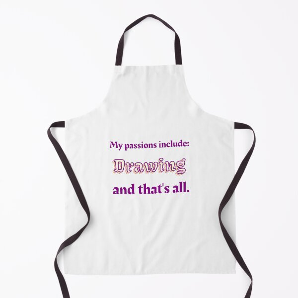 Item preview, Drawing is my passion designed and sold by cooldesignsalot.
