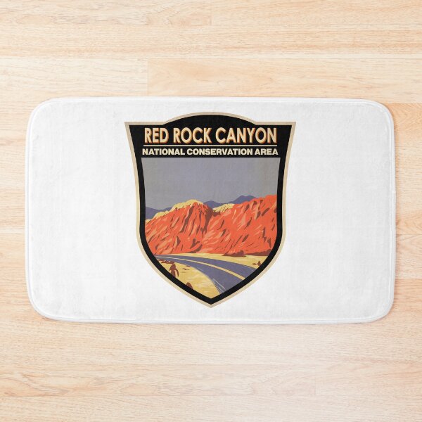 Item preview, Red Rock Canyon National Conservation Area Mojave Badge designed and sold by KrisSidDesigns.