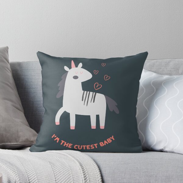 Item preview, I’m the cutest baby, cute unicorn  designed and sold by BabyDD.