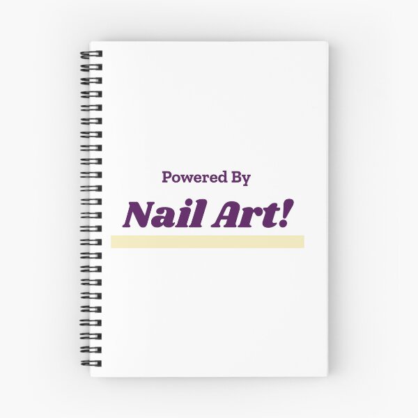 Item preview, Powered By Nail Art designed and sold by cooldesignsalot.