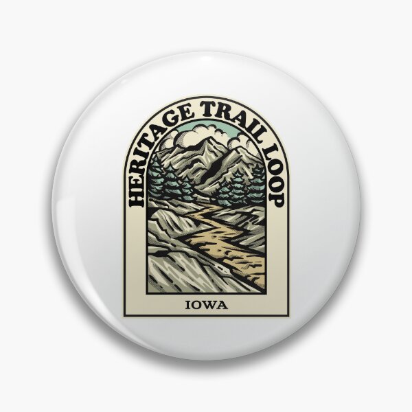 Artikelvorschau, Heritage Trail Loop Iowa hiking backpacking trail entworfen und verkauft von HalpinDesign.