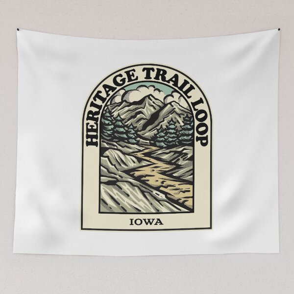 Item preview, Heritage Trail Loop Iowa hiking backpacking trail designed and sold by HalpinDesign.