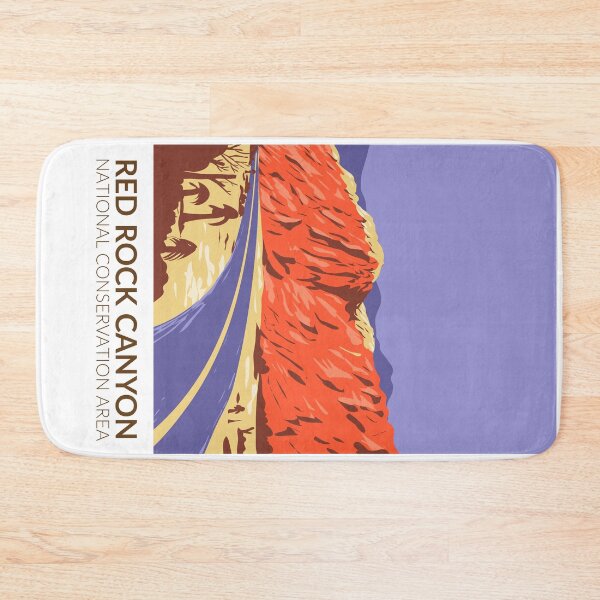 Item preview, Red Rock Canyon National Conservation Area Mojave Vintage designed and sold by KrisSidDesigns.