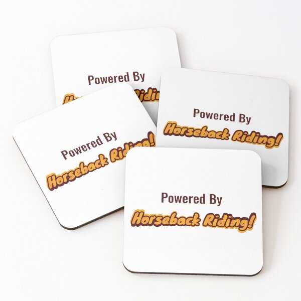 Item preview, Powered By Horseback Riding designed and sold by cooldesignsalot.