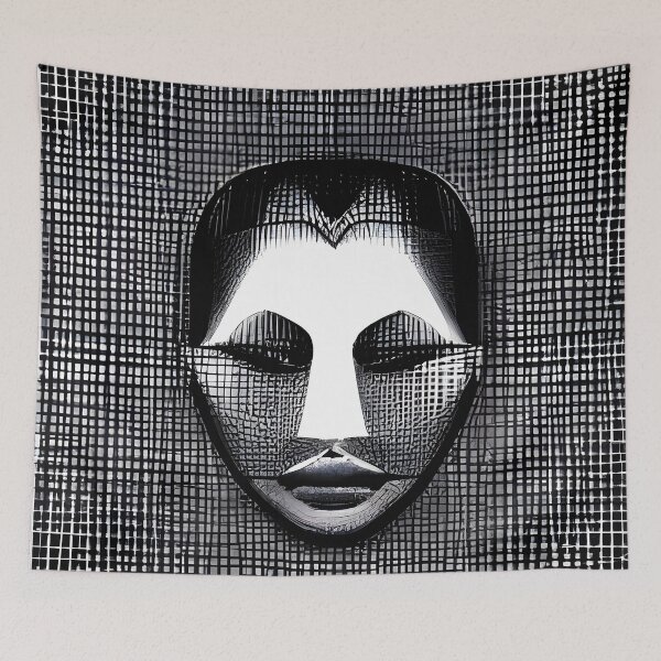 Item preview, Face in Mesh designed and sold by PlacidHinds.