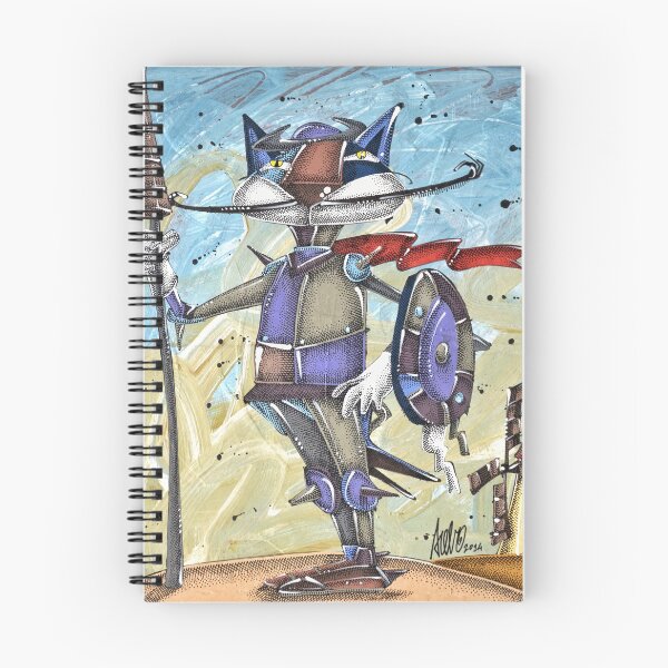 Item preview, Quixote Cat, Daniel Acebo, Backroom Art designed and sold by The Sr Corchea Backroom Art.