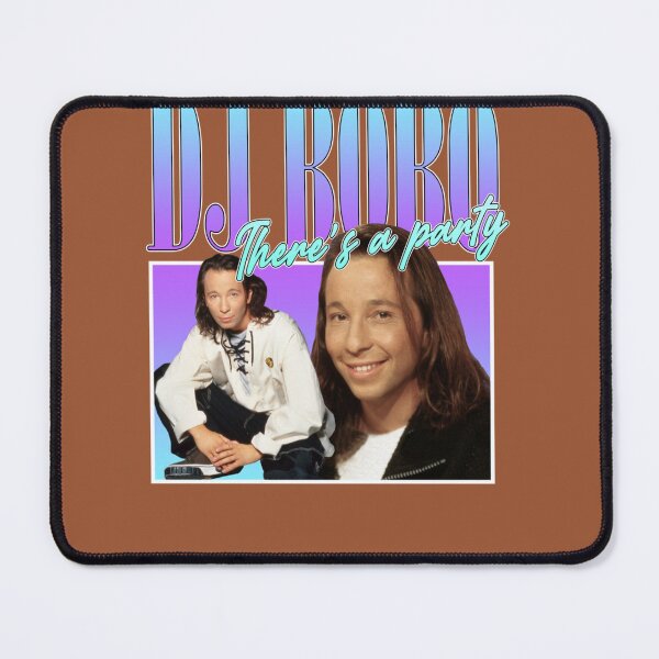 Item preview, DJ Bobo 90s Style Eurodance Classic T-Shirt designed and sold by SebastiaBrand.