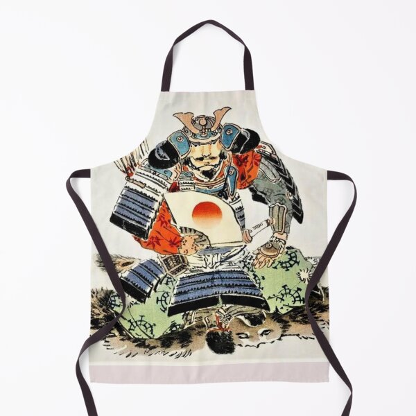 Item preview, the samurai in contemplation-japanese art designed and sold by 1andydesign.