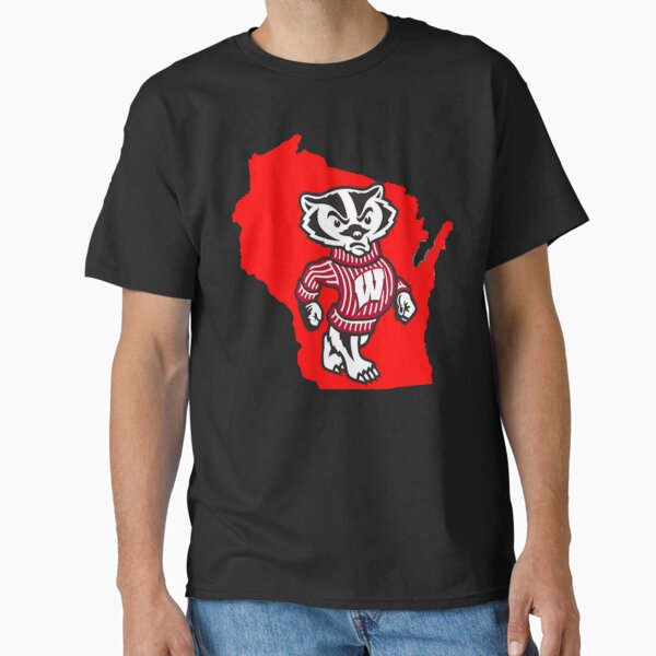 Vista previa del artículo con la obra «¡En Wisconsin! UW Madison Badger», diseñado y vendido por BougieStore.