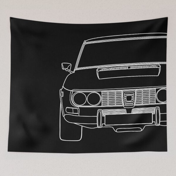 Item preview, Saab 99 white lines designed and sold by EdimDesign.