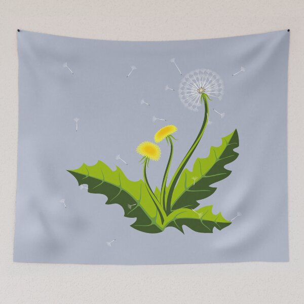 Item preview, Dandelion - white and yellow flowers  designed and sold by ReflectedCrafts.