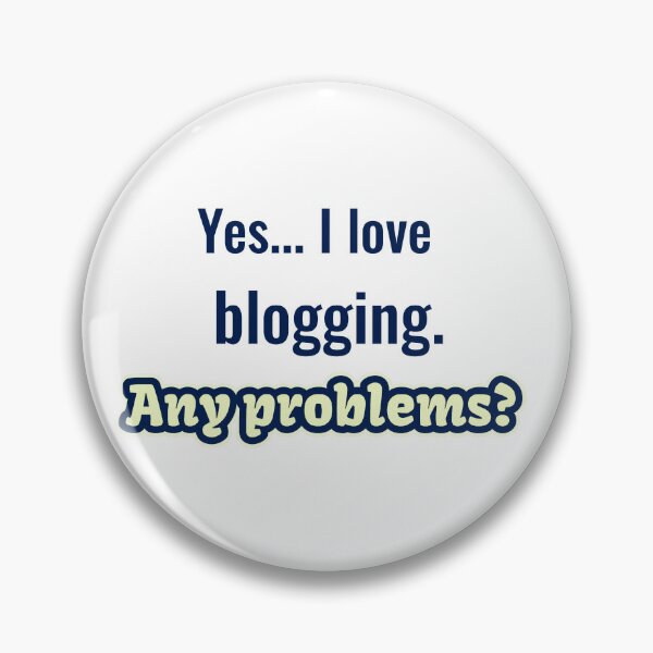 Item preview, I love Blogging designed and sold by cooldesignsalot.