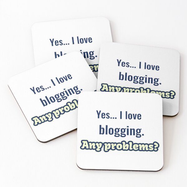 Item preview, I love Blogging designed and sold by cooldesignsalot.