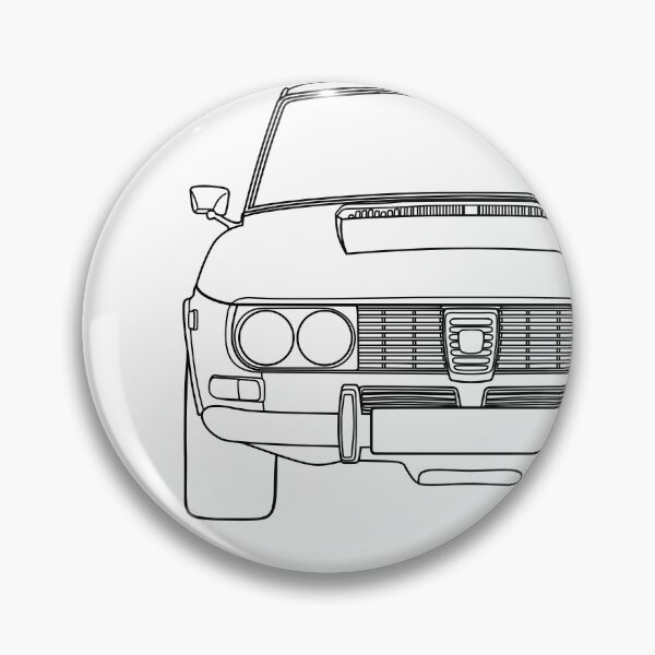 Item preview, Saab 99 black lines designed and sold by EdimDesign.