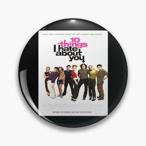 Item preview, Gift For Men 10 Things Team I Hate About You (1999) Movie Awesome For Movie Fan designed and sold by Huffanthony3592.
