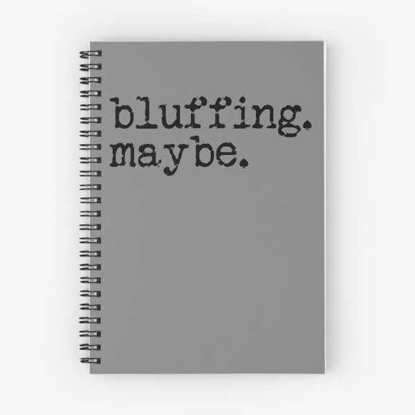 Item preview, Bluffing Maybe Poker Player Casino Gambling Poker Bluffing Gear designed and sold by DynamicDesign.