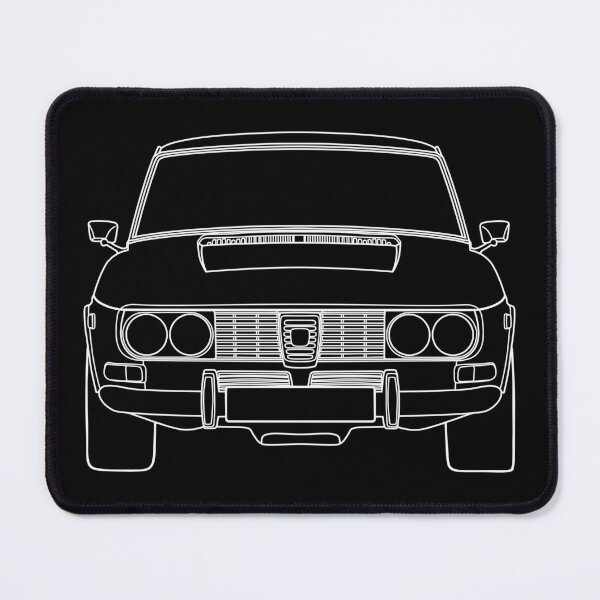 Artikelvorschau, Saab 99 weiße Linien entworfen und verkauft von EdimDesign.