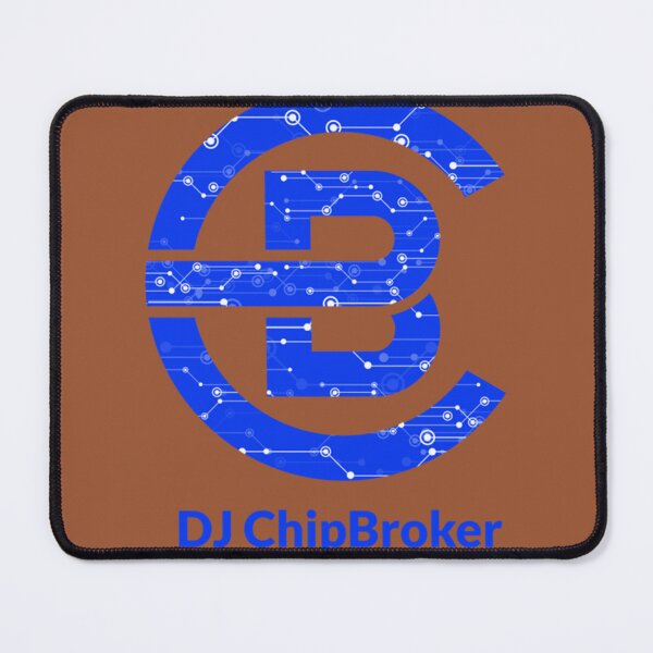Item preview, DJ Chip Broker Logo Blue Classic T-Shirt designed and sold by SebastiaBrand.