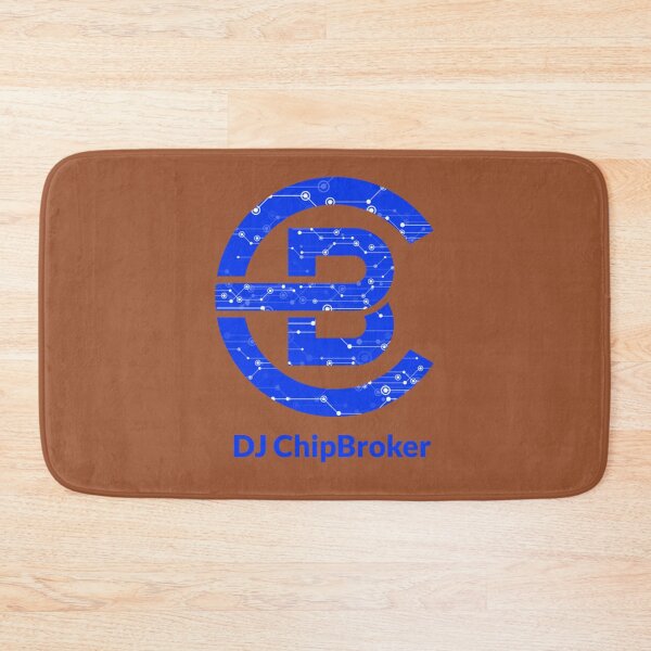 Item preview, DJ Chip Broker Logo Blue Classic T-Shirt designed and sold by SebastiaBrand.