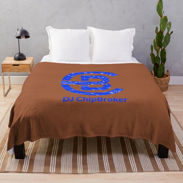 Item preview, DJ Chip Broker Logo Blue Classic T-Shirt designed and sold by SebastiaBrand.