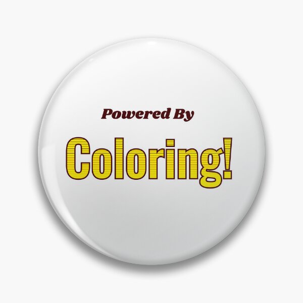 Item preview, Powered By Coloring designed and sold by cooldesignsalot.