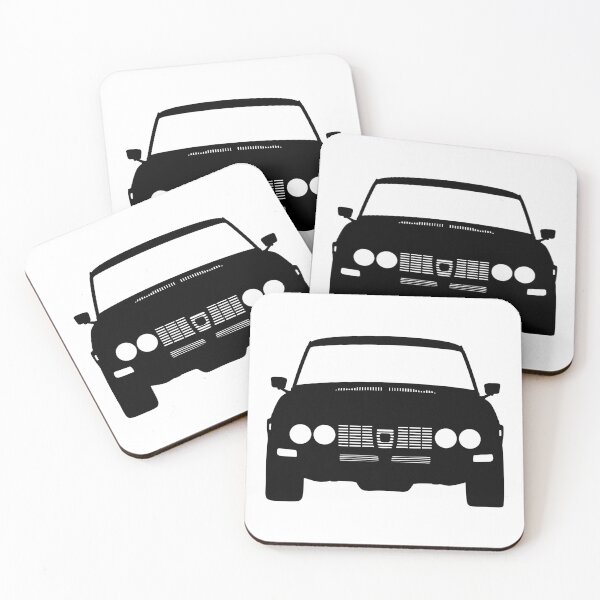 Artikelvorschau, Saab 99 schwarze Silhouette entworfen und verkauft von EdimDesign.
