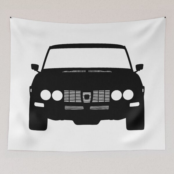 Item preview, Saab 99 black silhouette designed and sold by EdimDesign.