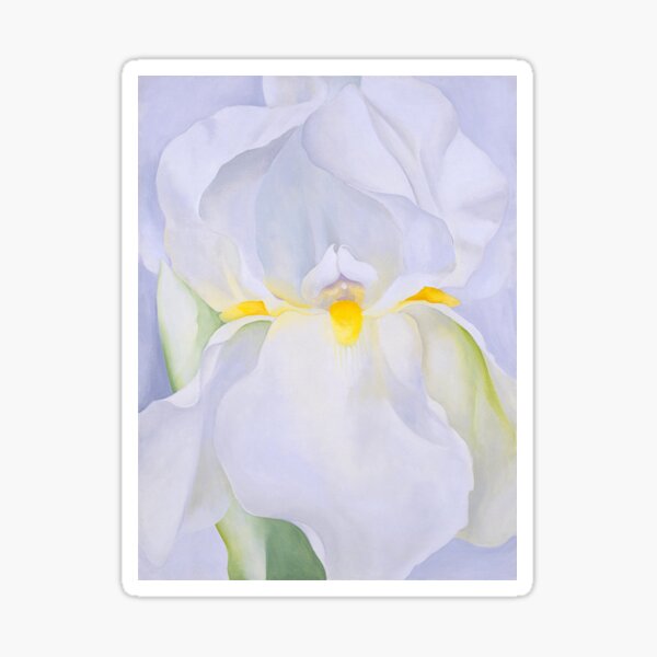 Item preview, White Iris No. 7 1957 by Georgia O Keeffe designed and sold by TeeARTHY.