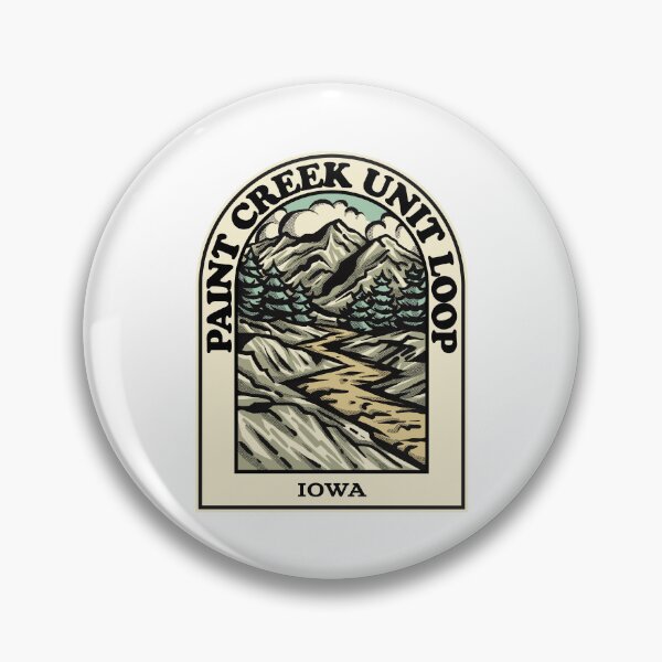 Item preview, Paint Creek Unit Loop Iowa hiking backpacking trail designed and sold by HalpinDesign.
