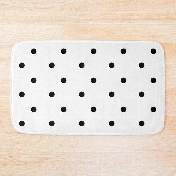 Item preview, Simple White and Black Dots  designed and sold by AlinaSCorner.
