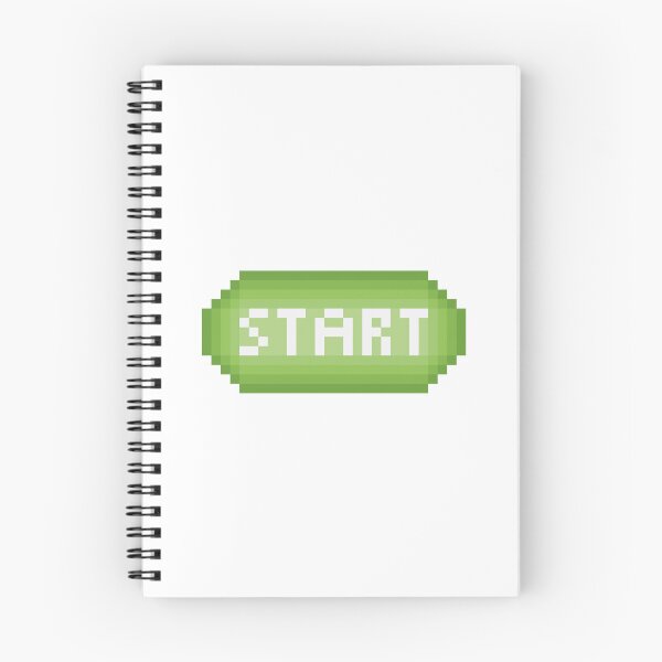 Item preview, pixel start button green designed and sold by therkmr.