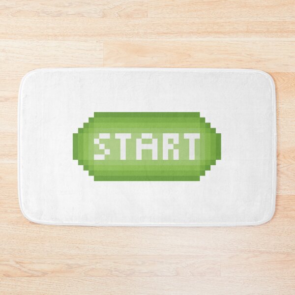 Item preview, pixel start button green designed and sold by therkmr.
