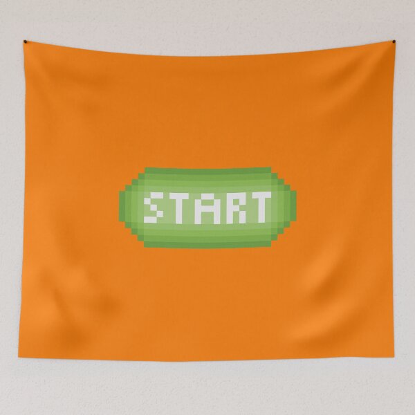 Item preview, pixel start button green designed and sold by therkmr.